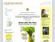 Tablet Screenshot of liquidgoldbook.com